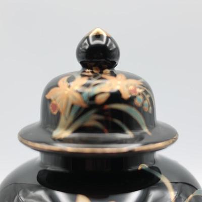 Hand Painted Ginger Jar