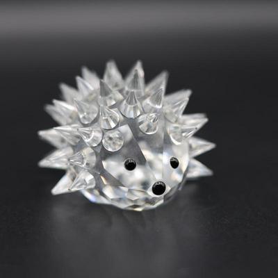 SWAROVSKI Crystal Hedgehog Figurine