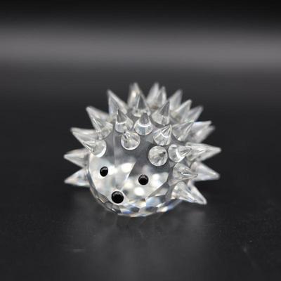 SWAROVSKI Crystal Hedgehog Figurine