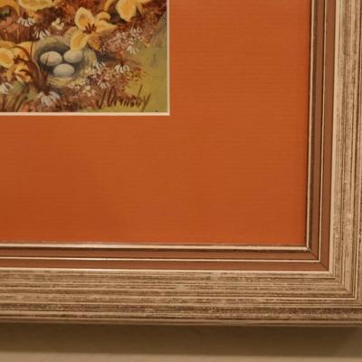 Signed & Framed Original Artwork