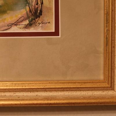 Two Framed & Signed Original Artwork (2)