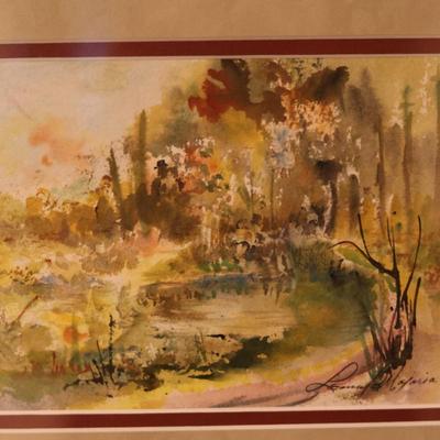 Two Framed & Signed Original Artwork (2)