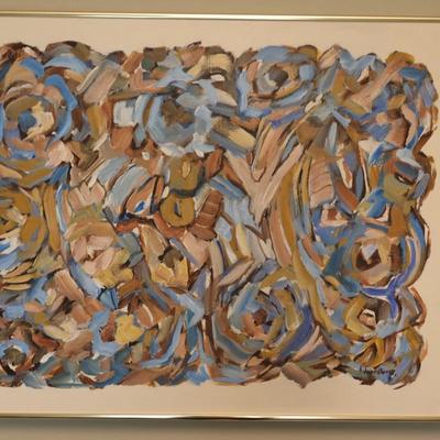 Signed & Framed Original Art on Canvas