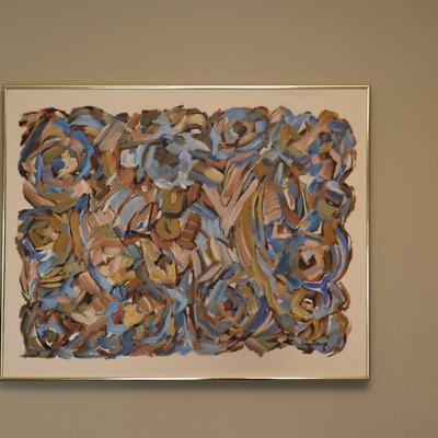 Signed & Framed Original Art on Canvas