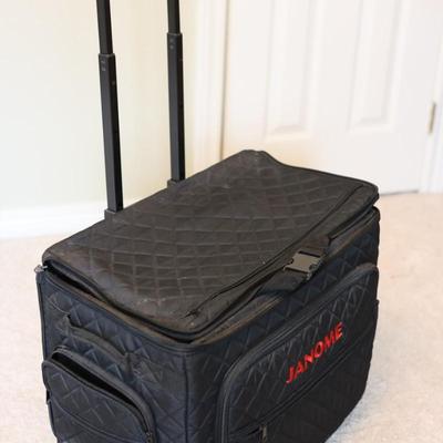 Memory Craft 10001 Computerized Sewing/Embroidery Machine W/ Rolling Luggage