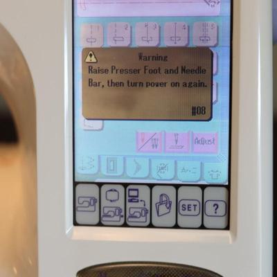 Memory Craft 10001 Computerized Sewing/Embroidery Machine W/ Rolling Luggage