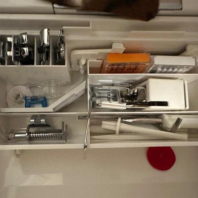 Memory Craft 10001 Computerized Sewing/Embroidery Machine W/ Rolling Luggage