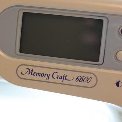 Memory Craft 6600 Sewing Machine