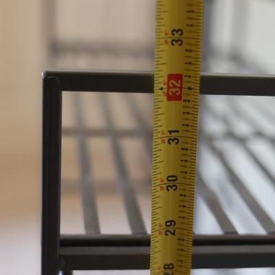 Collapsable Three Shelving Unit