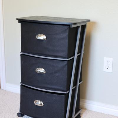 Rolling Three Drawer Storage