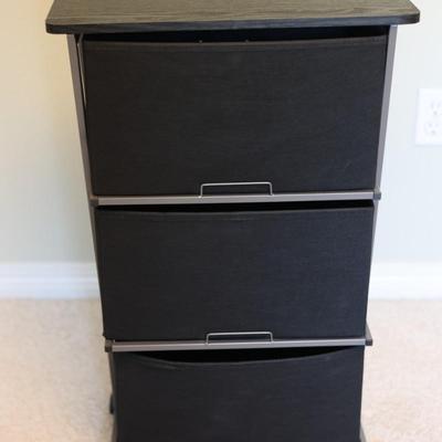 Rolling Three Drawer Storage