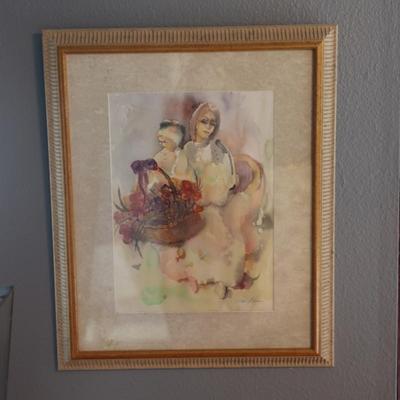 Signed & Framed Original Artwork