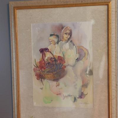 Signed & Framed Original Artwork