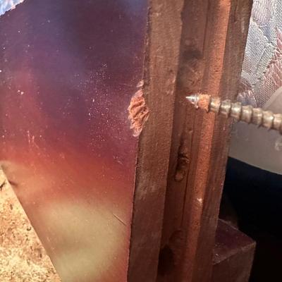 Decorative Wood Double Bed Frame (See Description)