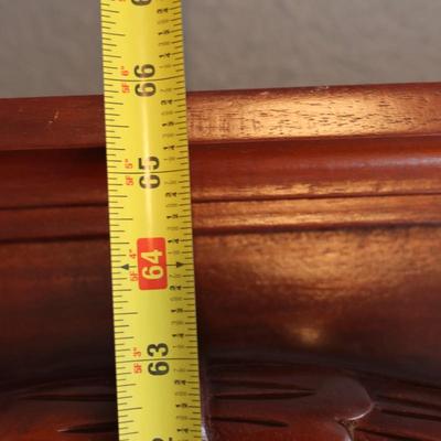 Vertical Decorative Wood Mirror