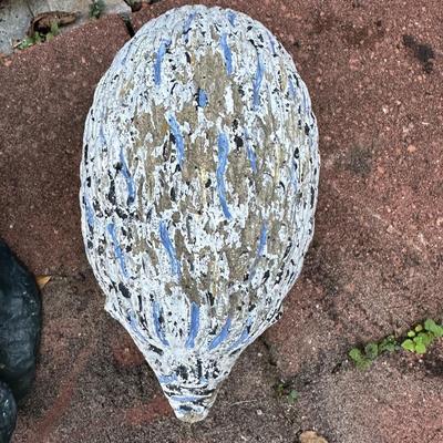 Three Garden Decor Statues