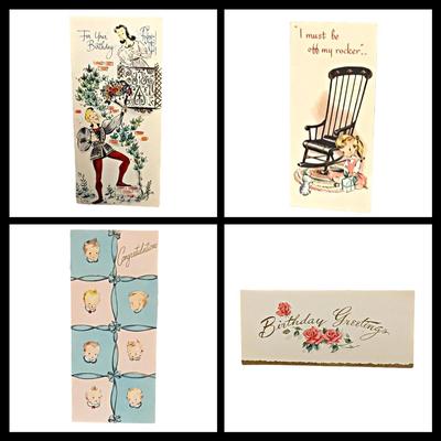 17 Vintage Greeting Cards by: A Sunshine Card & Pretty Petals