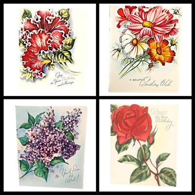 17 Vintage Greeting Cards by: A Sunshine Card & Pretty Petals