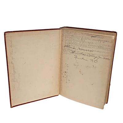 Antique Literature Book: English Prose