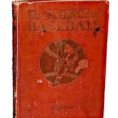 2 Antique Books: The Science of Baseball & Typewriting Techniques