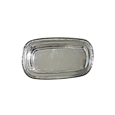 Vintage Wm Rogers 887 Silver Plate 3 Piece Lidded Butter Dish