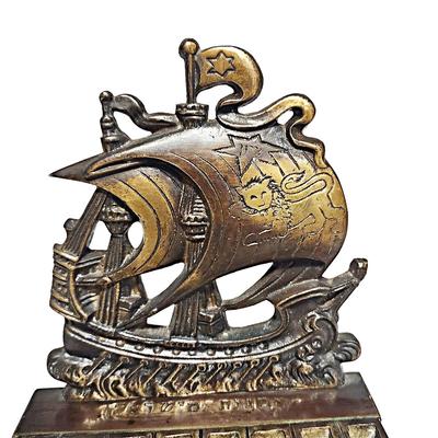 Vintage Bronze Menorrah - One of a Kind!