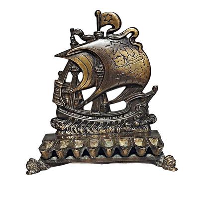 Vintage Bronze Menorrah - One of a Kind!