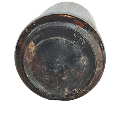 Antique Amber Apothecary Bottle