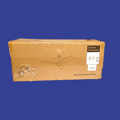 Quater White 48" Ceiling Fan w/ Light (New in Box)