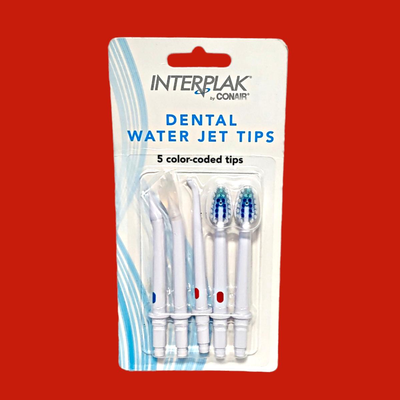 Interplak Compact Water Flossing System & 5 Dental Water Tips