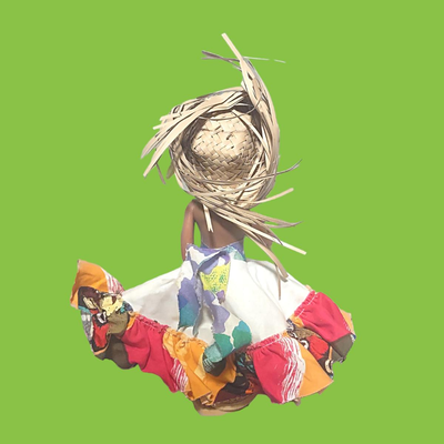 Haitian Native Folk Doll