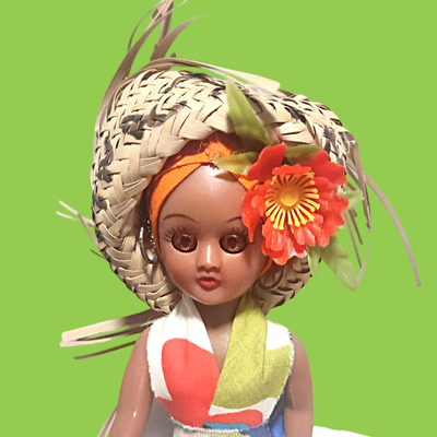 Haitian Native Folk Doll