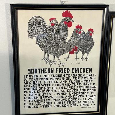 4 Gaillard Originals Southern Theme Prints