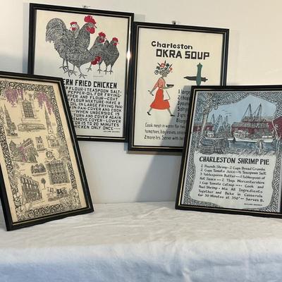 4 Gaillard Originals Southern Theme Prints