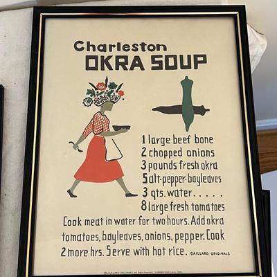 4 Gaillard Originals Southern Theme Prints