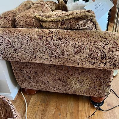 La-Z-Boy Roll Arm Sofa/Couch, Loveseat Set