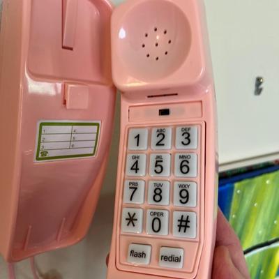 Fun Vintage Lot - Pink Telephone, Art, Snoopy Sheets & More