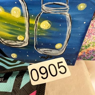 Fun Vintage Lot - Pink Telephone, Art, Snoopy Sheets & More