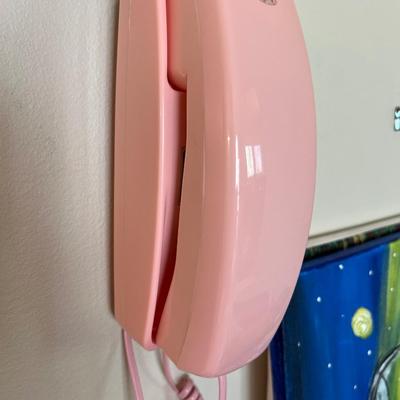 Fun Vintage Lot - Pink Telephone, Art, Snoopy Sheets & More