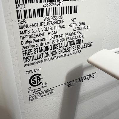 Upright Kenmore Freezer