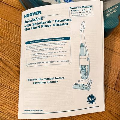 Hoover FloorMate SpinScrub Brushes Hard Floor Cleaner