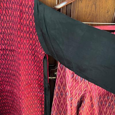 Silk Kurti Top & Tie Waist Pants