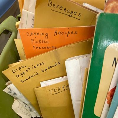 Vintage Box of Recipes