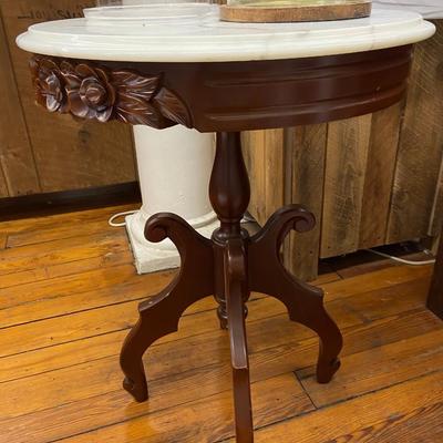Round Marble Top Coffee Table