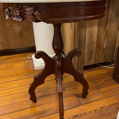 Round Marble Top Coffee Table