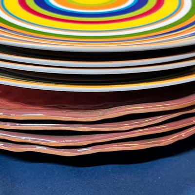 Lot of melamine plates