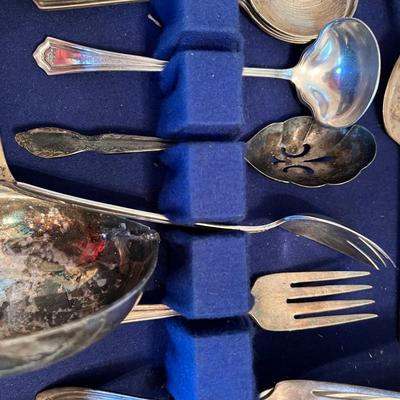 Mixed Silverware Lot - Silver Plated, Halco, Sheffield