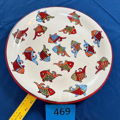 Pier 1 Fish chop plate