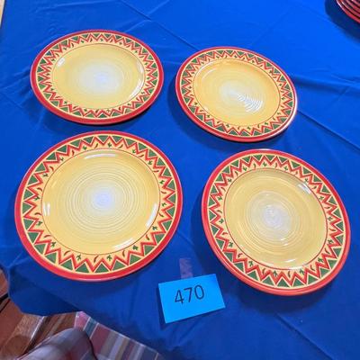 4 Southwestern plates