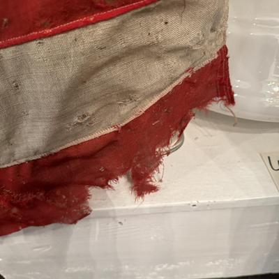 1513 Antique American 48 Star Linen Flag